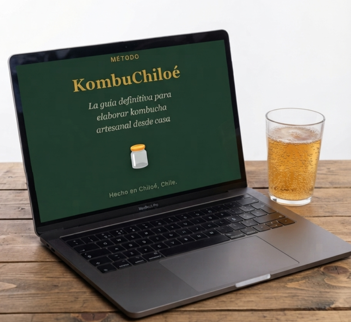 Ebook Método KombuChiloé: Guía para elaborar Kombucha artesanal en casa